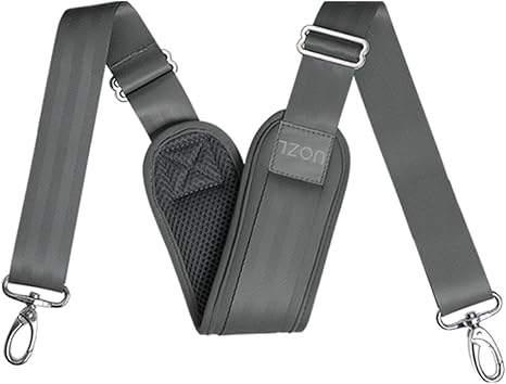 59 Inch Shoulder Straps, Soft with Ultra-Thick Fixed Shoulder Pad, Two Way Independently Adjustable Buckle Replacement Straps for Laptop Bag Messenger Bag Tool Bag Luggage,Deep Gray